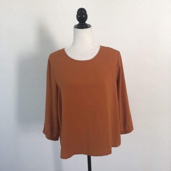 Tops - Mustard Blouse